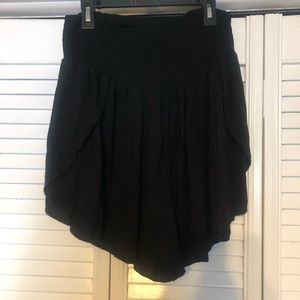 Boho Ruffle Skort with Smocked Waist Size L